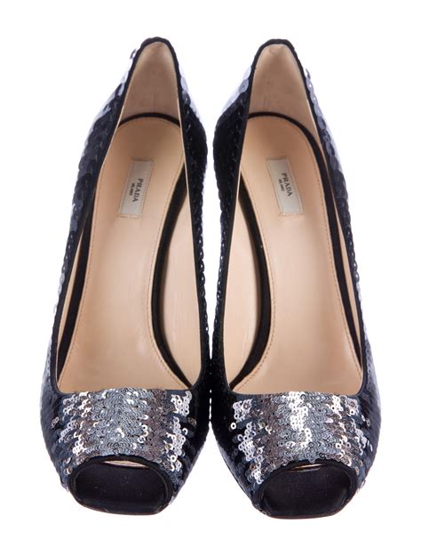 prada sequin heels|prada heels for sale.